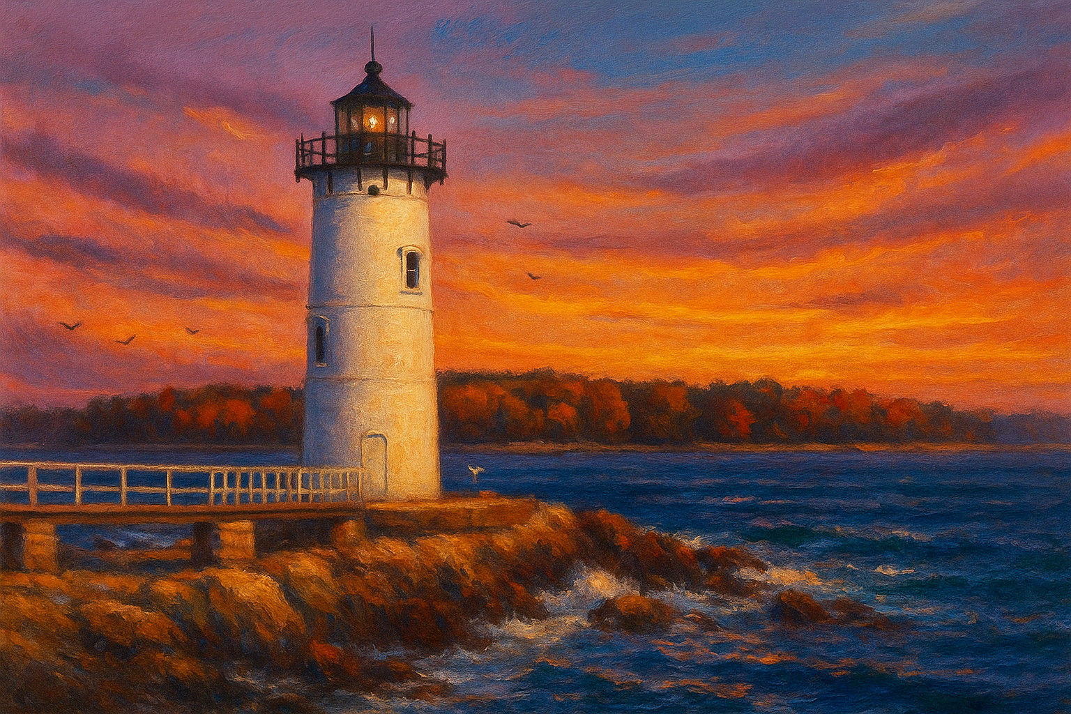 New England Lighthouse