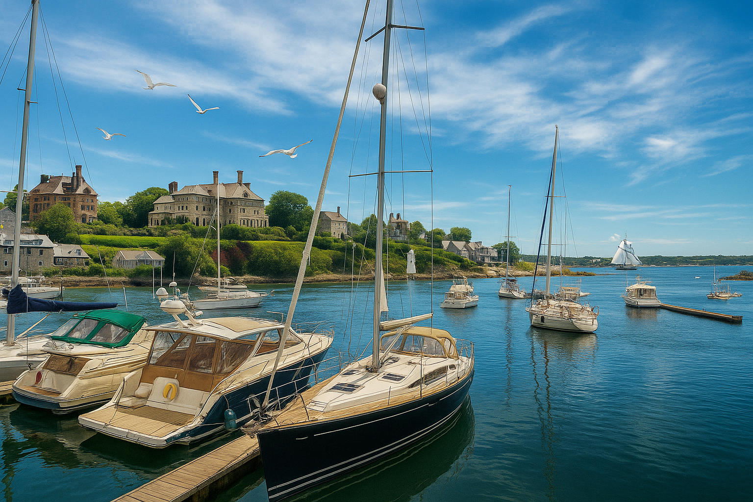 Newport Harbor Elegance