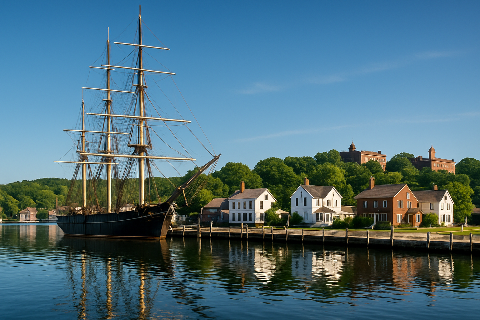 Mystic Seaport Summer