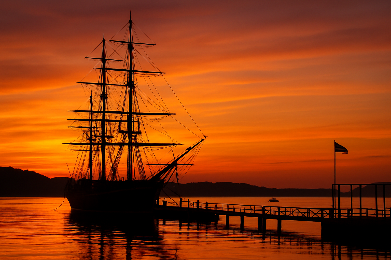 Sunset-Tall-Ship-Silhouette