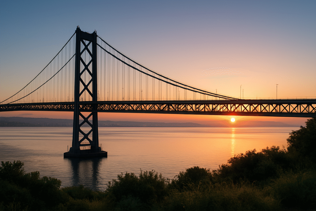 Sunrise Over Suspension