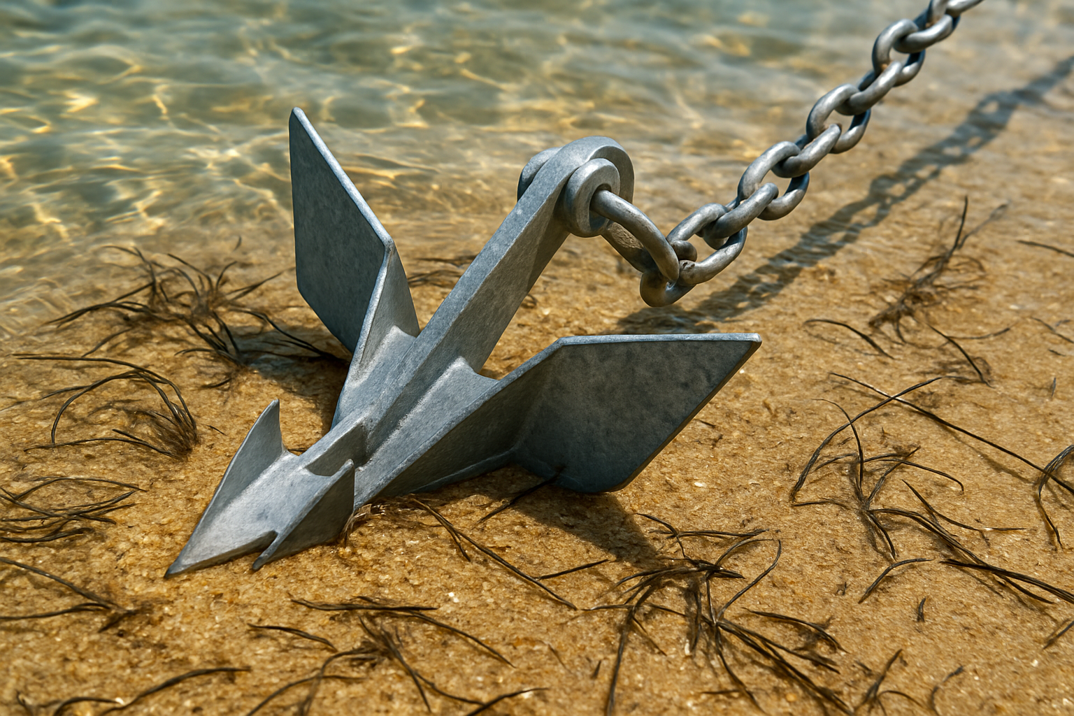 Anchor in Shallow Waters