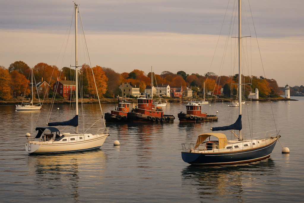 Fall and Winter Boating in New England
