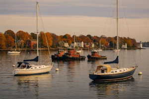 Fall and Winter Boating in New England